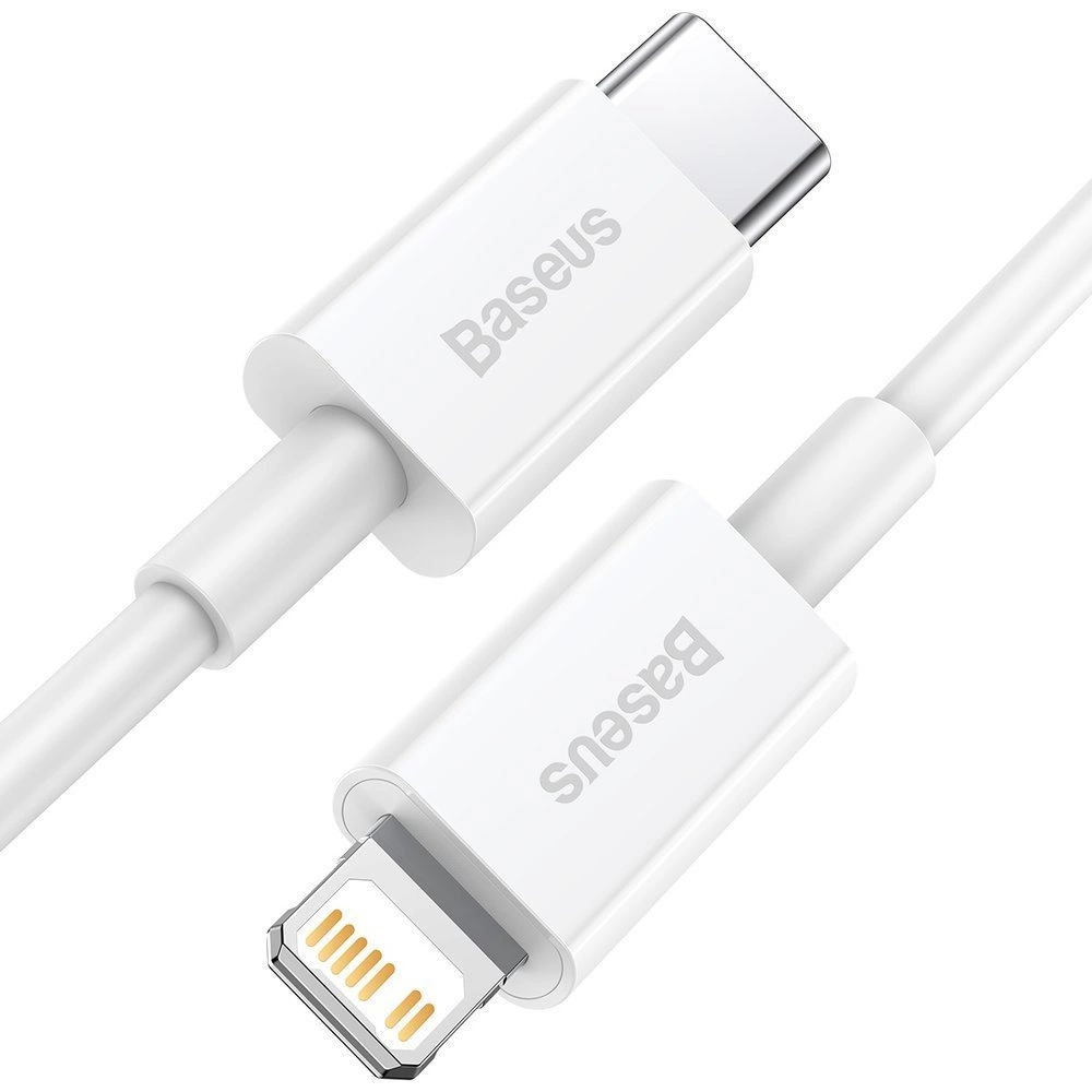 Baseus Superior Series USB-C / Lightning PD 20W 1 m cable - whiteeng