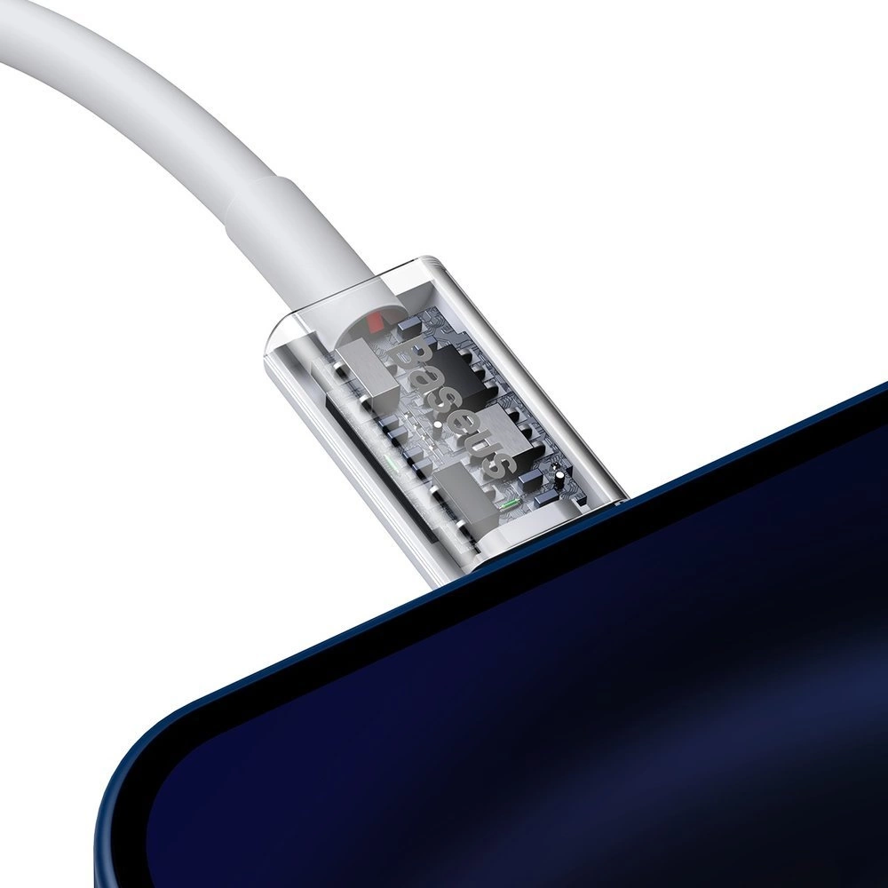 Baseus Superior Series USB-C / Lightning PD 20W 1 m cable - whiteeng