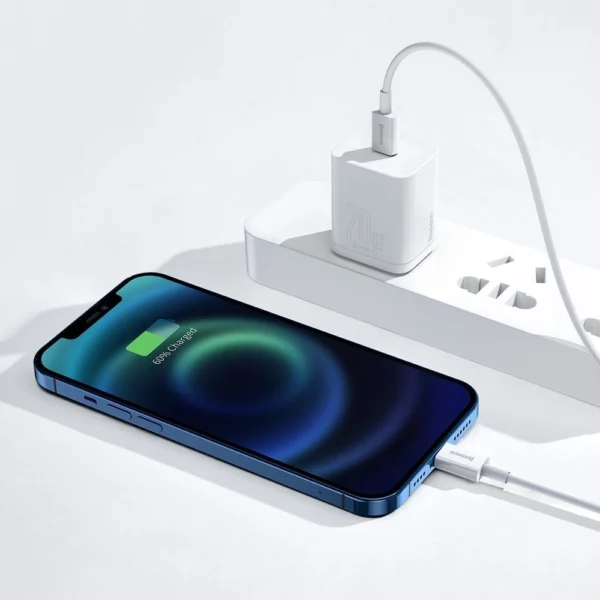 Baseus Superior Series USB-C / Lightning PD 20W 1 m cable - whiteeng