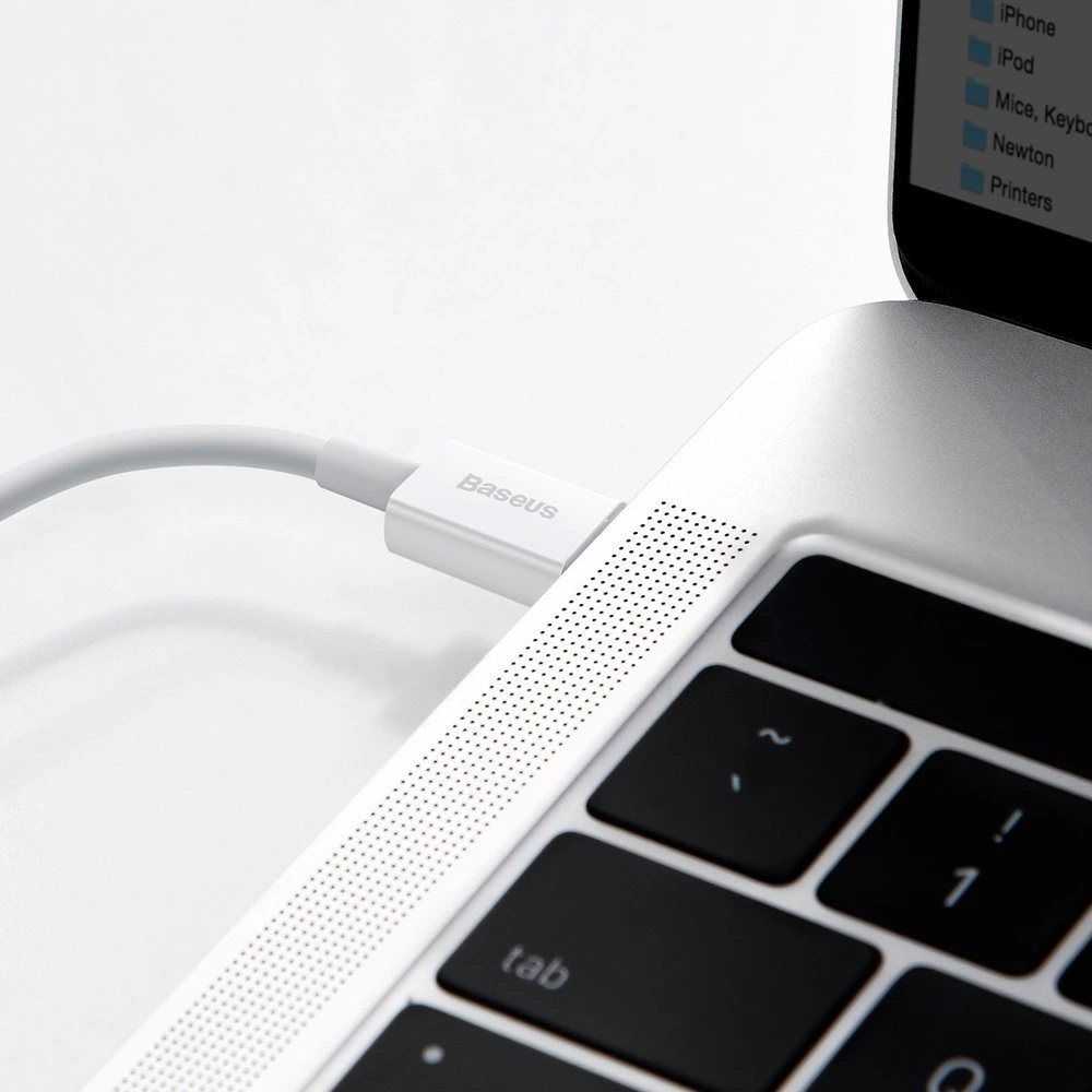 Baseus Superior Series USB-C / Lightning PD 20W 1 m cable - whiteeng