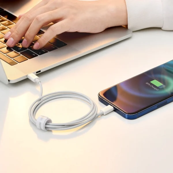 Baseus Superior Series USB-C / Lightning PD 20W 1 m cable - whiteeng