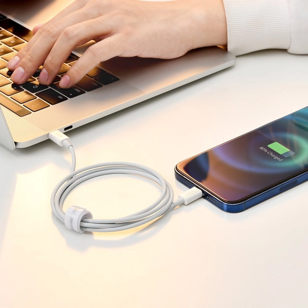 Baseus Superior USB - Lightning 2.4A 2 m cable White (CALYS-C02)eng