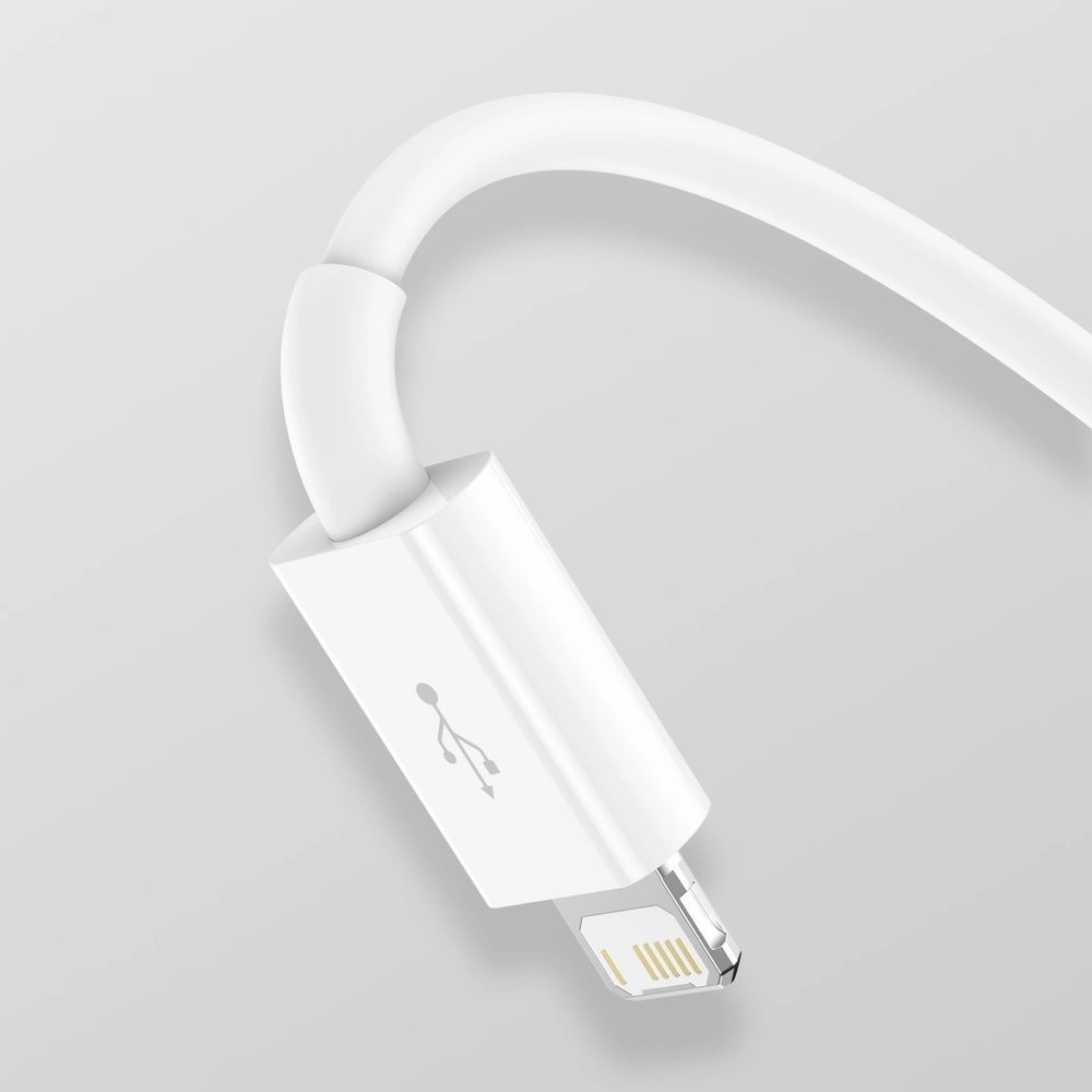 Baseus Superior 3in1 USB Cable - Lightning / USB Type C / Micro USB 3.5 A 1.5 m White (CAMLTYS-02)eng