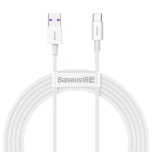 Baseus Superior cable USB - USB TypeC 66 W 6A 2 m White (CATYS-A02)eng