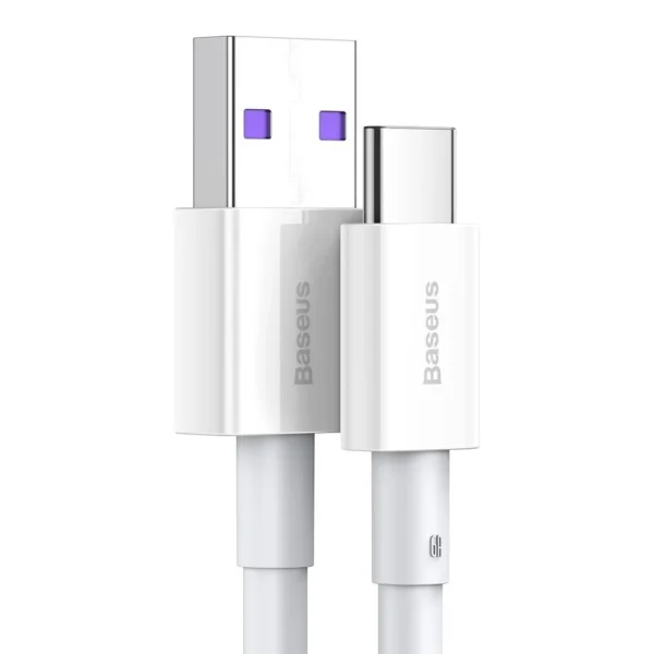 Baseus Superior cable USB - USB TypeC 66 W 6A 2 m White (CATYS-A02)eng