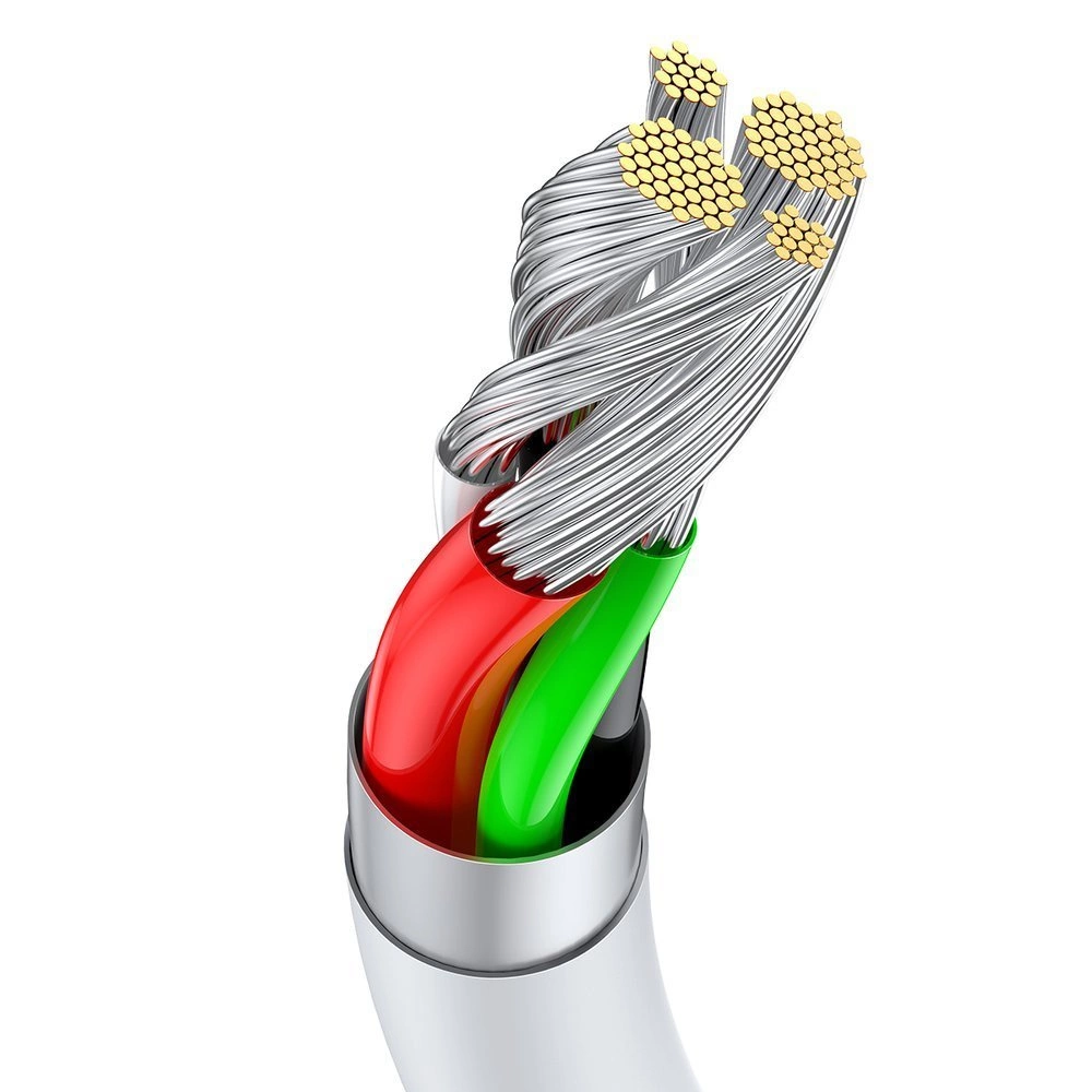 Baseus Superior cable USB - USB TypeC 66 W 6A 2 m White (CATYS-A02)eng