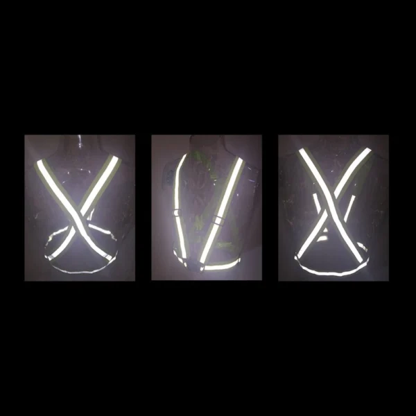 Adjustable reflective harness for a running bike - yelloweng