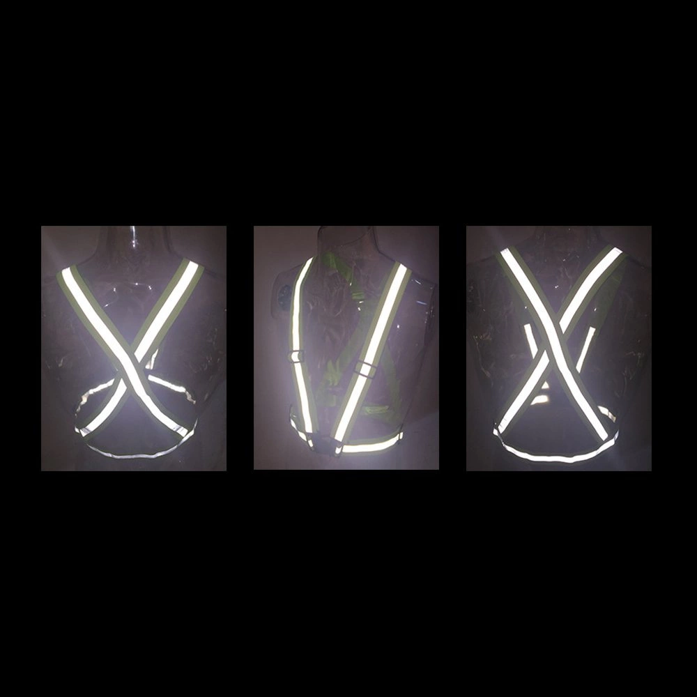Adjustable reflective harness for a running bike - yelloweng