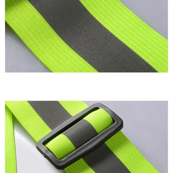 Adjustable reflective harness for a running bike - orangeeng