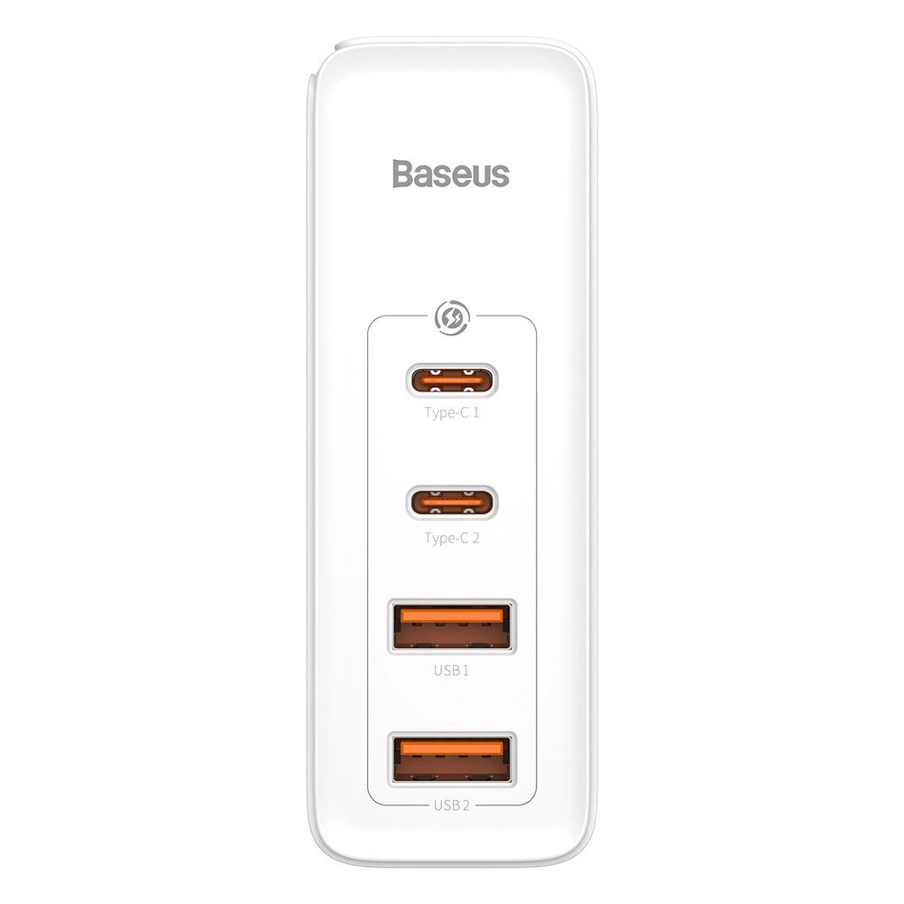 Baseus GaN2 Pro fast charger 100W USB / USB Type C Quick Charge 4+ Power Delivery white (CCGAN2P-L02)eng