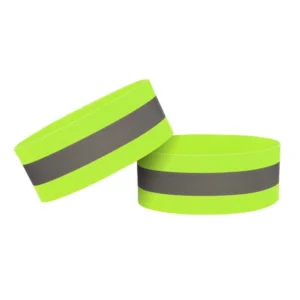 Reflective armband bicycle running Velcro 4cm yelloweng