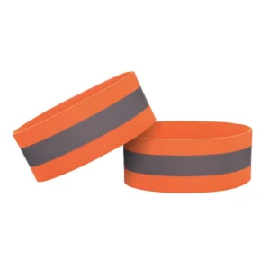 Reflective armband bicycle running velcro 4cm orangeeng