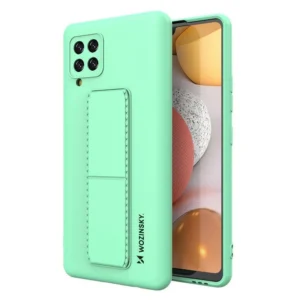 Wozinsky Kickstand Case Silicone Stand Cover for Samsung Galaxy A42 5G Minteng