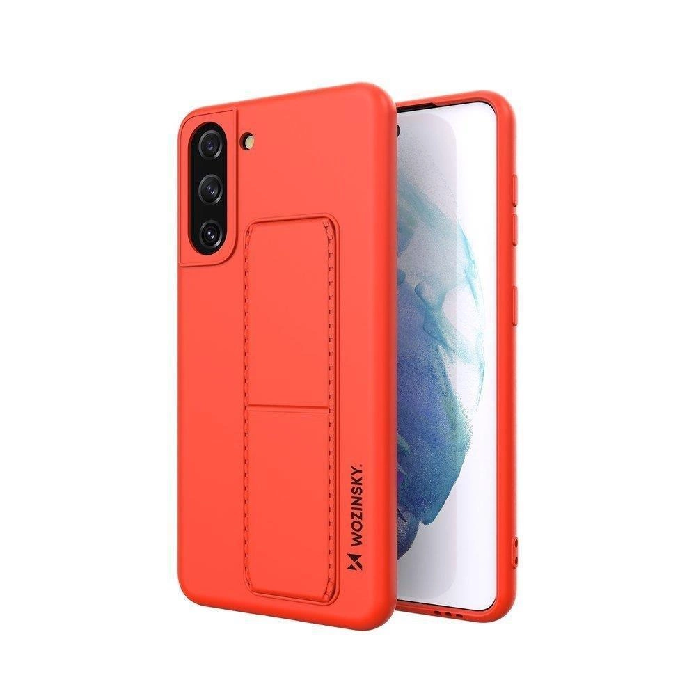 Wozinsky Kickstand Case Silicone Stand Cover for Samsung Galaxy S21 + 5G Redeng