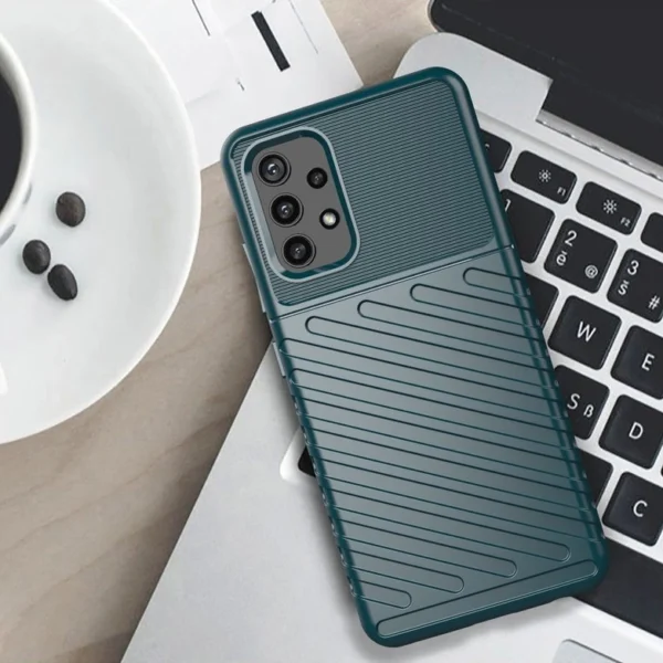 Thunder Case Flexible Tough Rugged Cover TPU Case for Nokia 5.4 greeneng