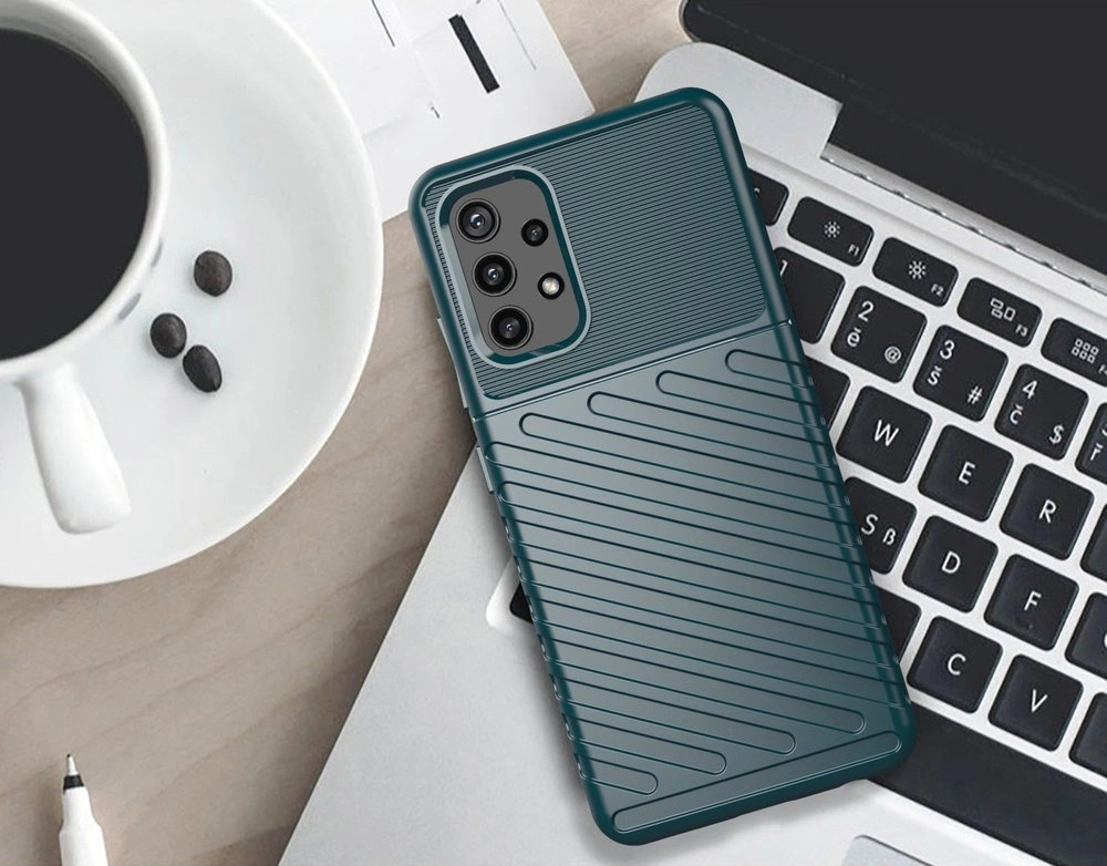 Thunder Case Flexible Tough Rugged Cover TPU Case for Nokia 5.4 greeneng