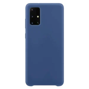 Silicone Case Soft Flexible Rubber Cover for Samsung Galaxy S21 Ultra 5G dark blueeng