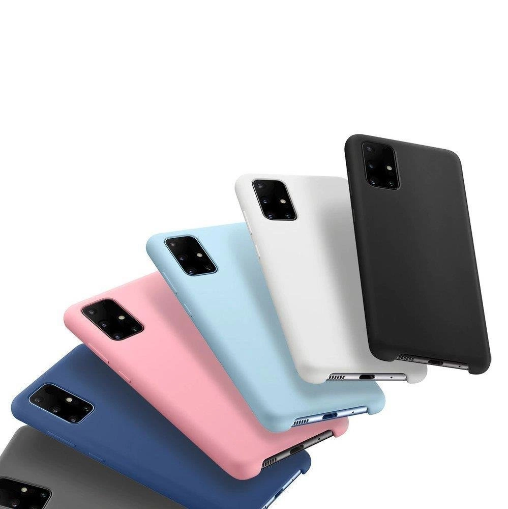 Silicone Case Soft Flexible Rubber Cover for Samsung Galaxy A72 4G redeng
