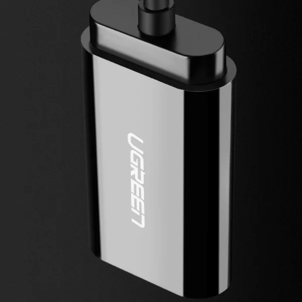[ON RETURN] Ugreen external sound card music adapter USB - 3.5 mm mini jack 15cm black (30724)eng