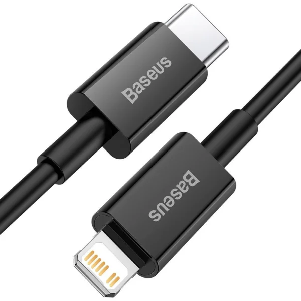 Baseus Superior Series USB-C / Lightning PD 20W 1 m cable - blackeng