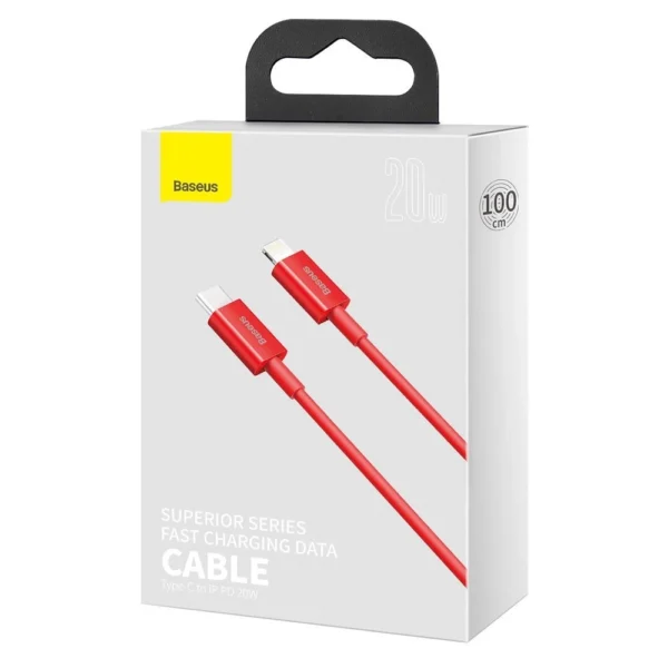 Baseus Superior Series USB-C / Lightning PD 20W cable 1 m - redeng