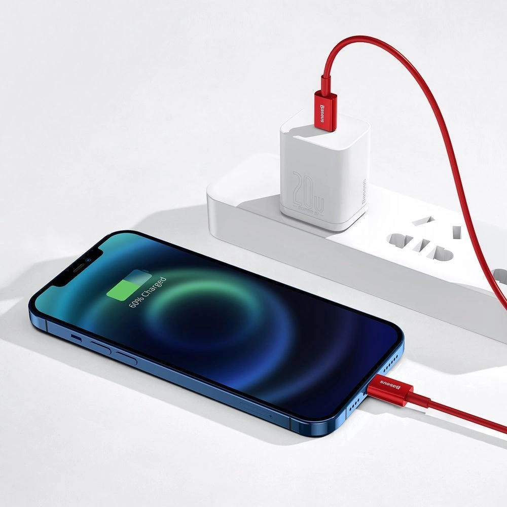 Baseus Superior Series USB-C / Lightning PD 20W cable 1 m - redeng