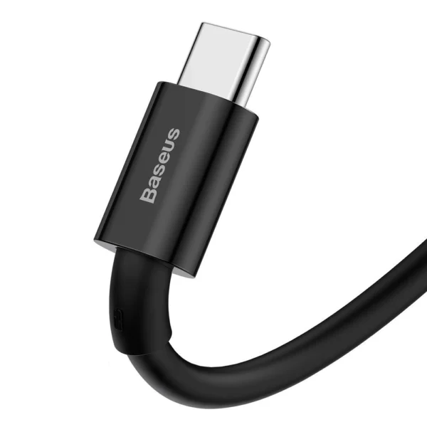 Baseus Superior USB Cable - USB Type C 66 W (11 V / 6 A) Huawei SuperCharge SCP 2 m black (CATYS-A01)eng