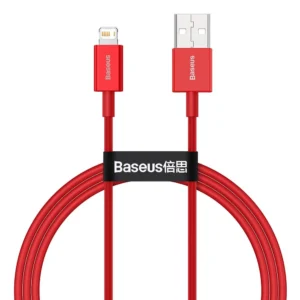 Baseus Superior USB - Lightning cable 2.4 A 1 m red (CALYS-A09)eng