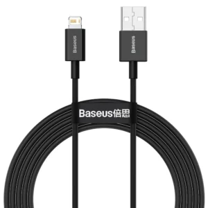 Baseus Superior USB - Lightning cable 2.4 A 2 m black (CALYS-C01)eng