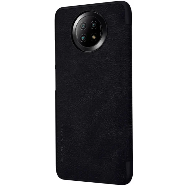 Nillkin Qin leather holster case for Xiaomi Redmi Note 9T 5G blackeng