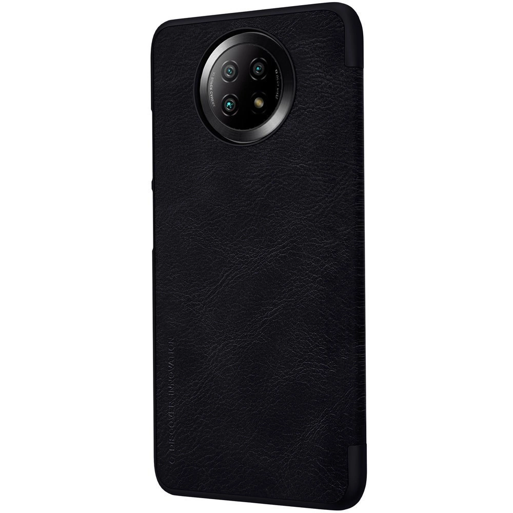 Nillkin Qin leather holster case for Xiaomi Redmi Note 9T 5G blackeng