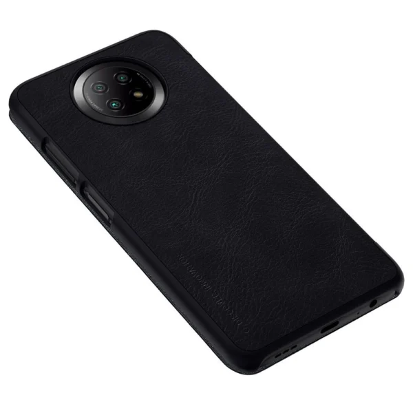 Nillkin Qin leather holster case for Xiaomi Redmi Note 9T 5G blackeng