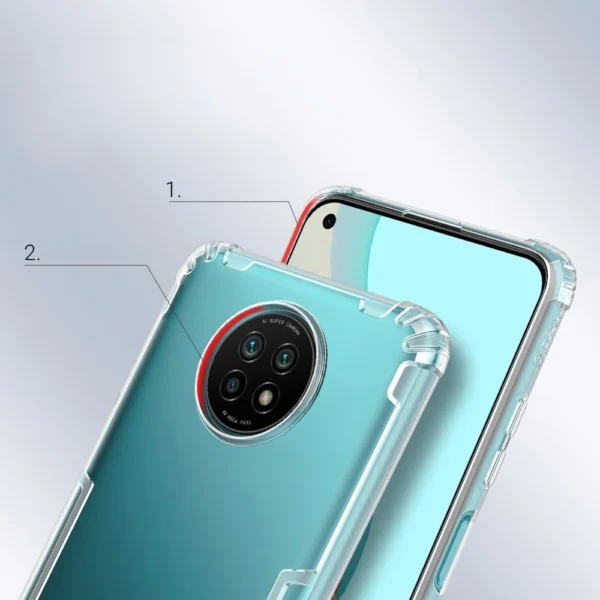 Nillkin Nature Gel Case Cover Ultra Slim Xiaomi Redmi Note 9T 5G Transparenteng