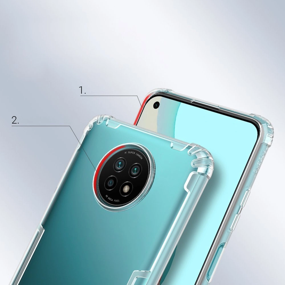 69842_10 Nillkin Nature Gel Case Cover Ultra Slim Xiaomi Redmi Note 9T 5G Transparenteng