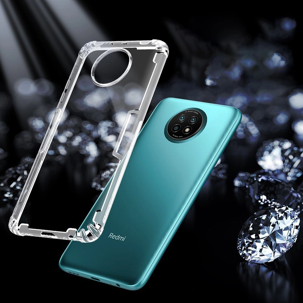 69842_5 Nillkin Nature Gel Case Cover Ultra Slim Xiaomi Redmi Note 9T 5G Transparenteng