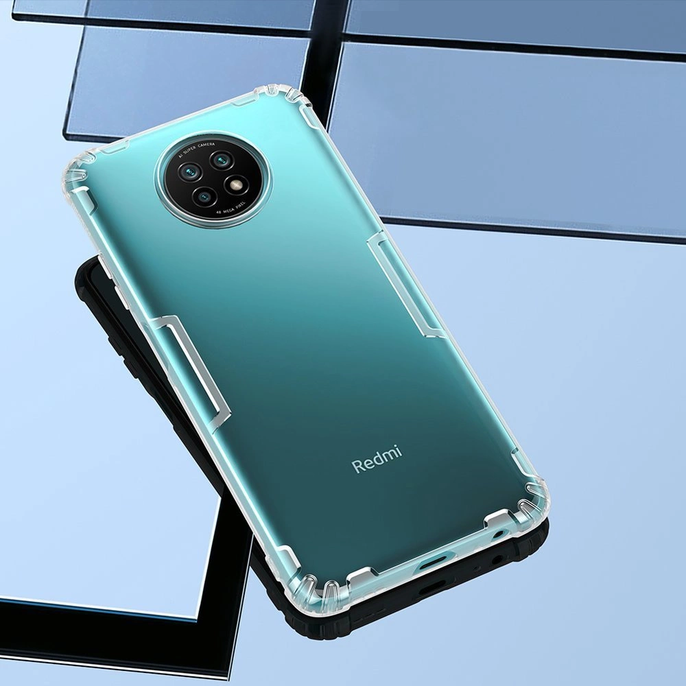 69842_8 Nillkin Nature Gel Case Cover Ultra Slim Xiaomi Redmi Note 9T 5G Transparenteng