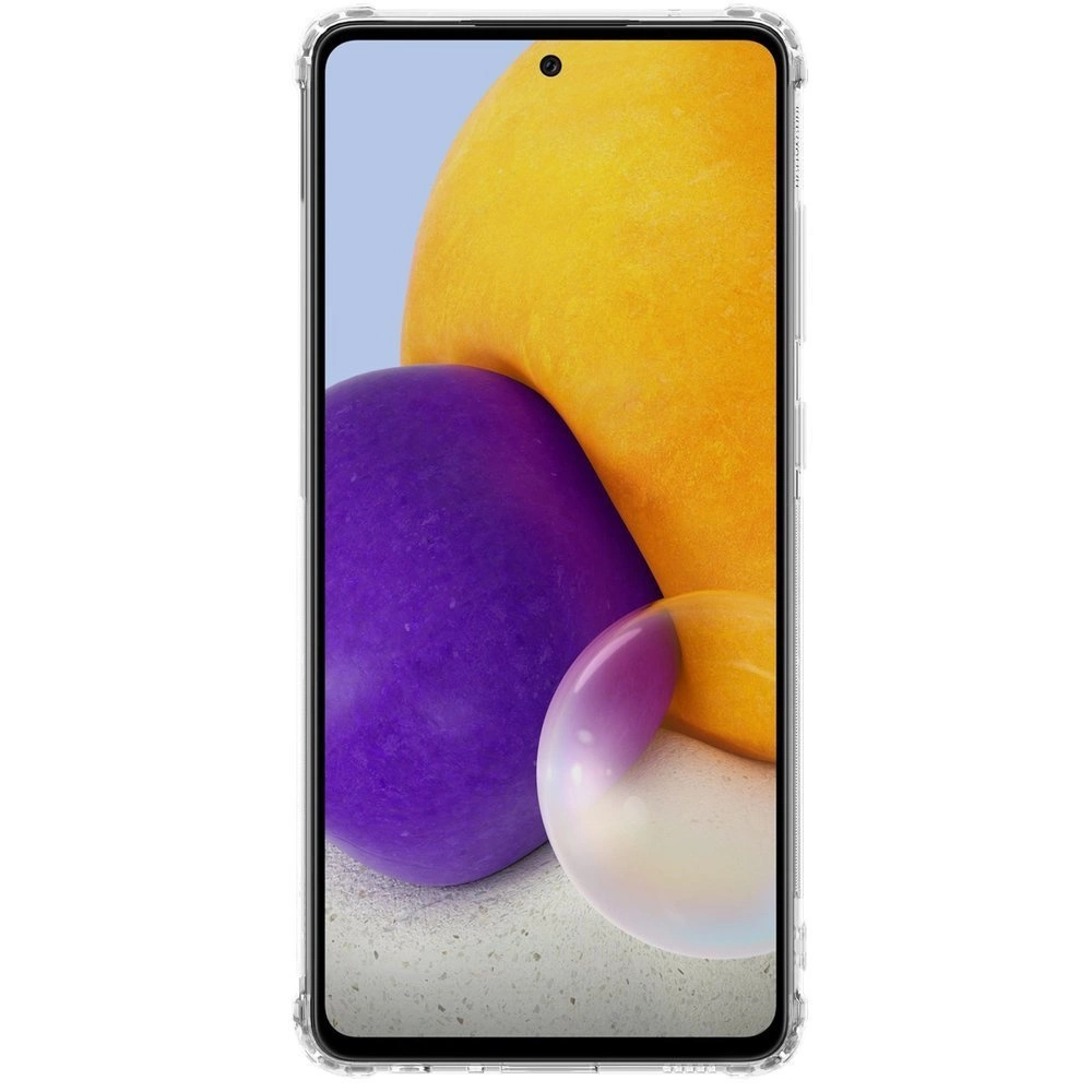 69843_2 Nillkin Nature gel case ultra slim cover for Samsung Galaxy A72 4G transparenteng