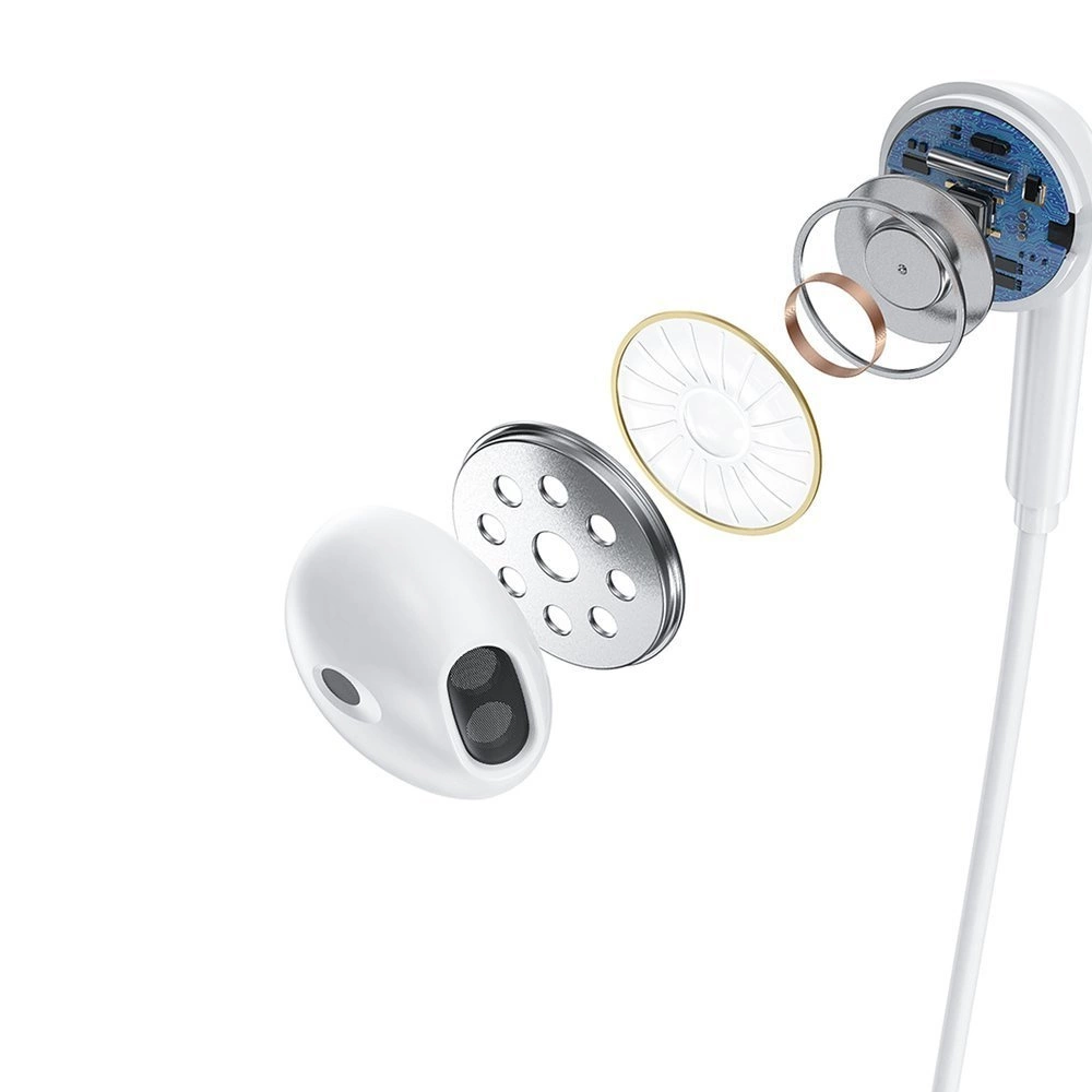 Dudao Magnetic Suction in-ear wireless Bluetooth headphones white (U5B)eng