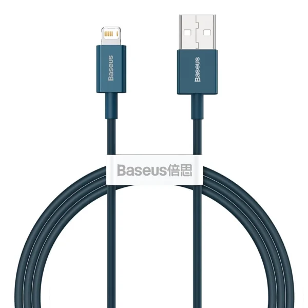 Baseus Superior Cable USB - Lightning 2,4A 1 m Blue (CALYS-A03)eng