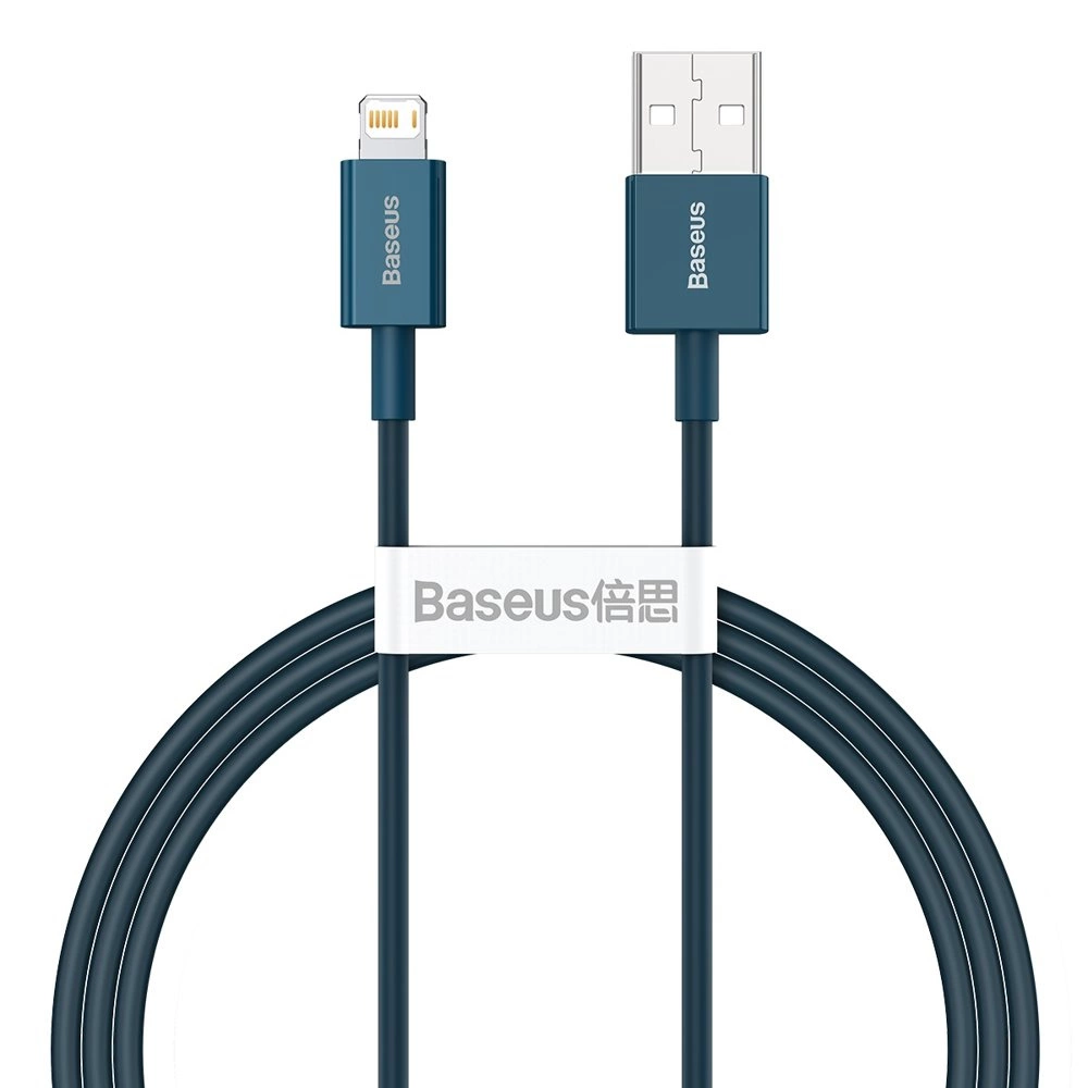 Baseus Superior Cable USB - Lightning 2,4A 1 m Blue (CALYS-A03)eng