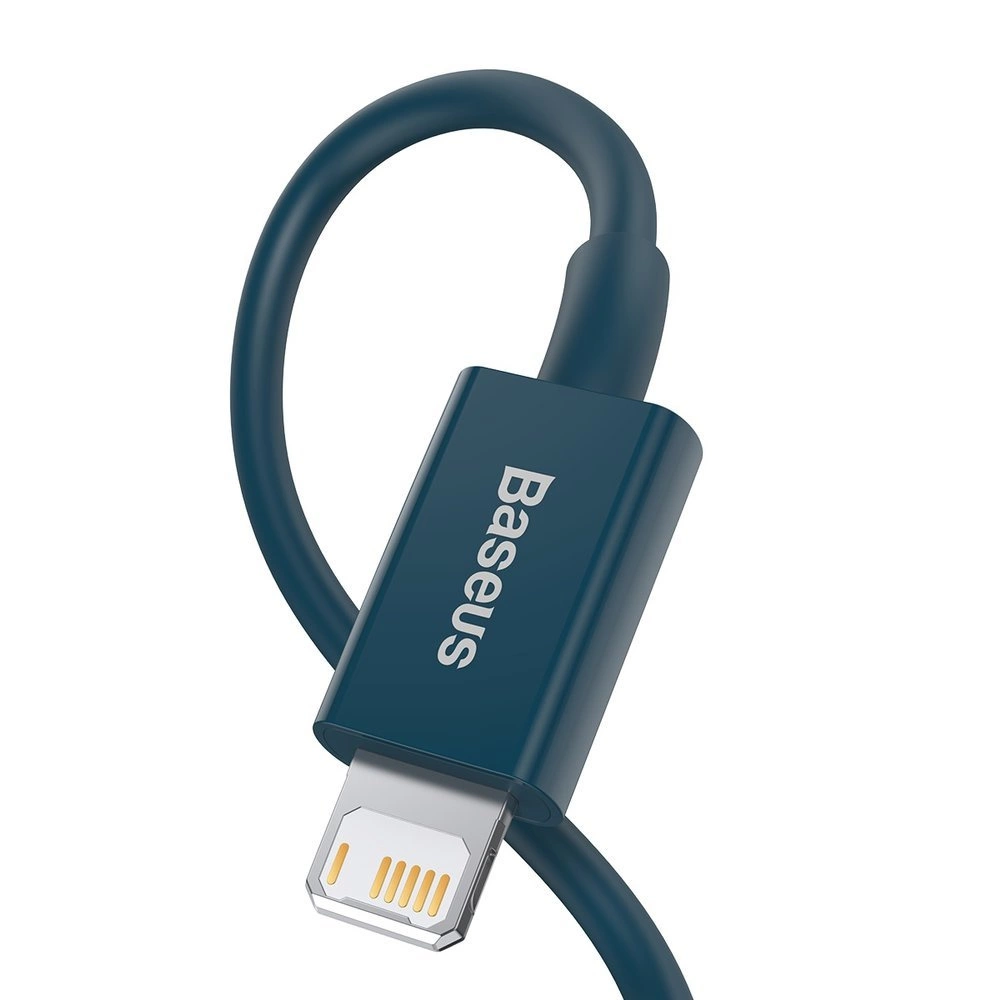 Baseus Superior Cable USB - Lightning 2,4A 1 m Blue (CALYS-A03)eng