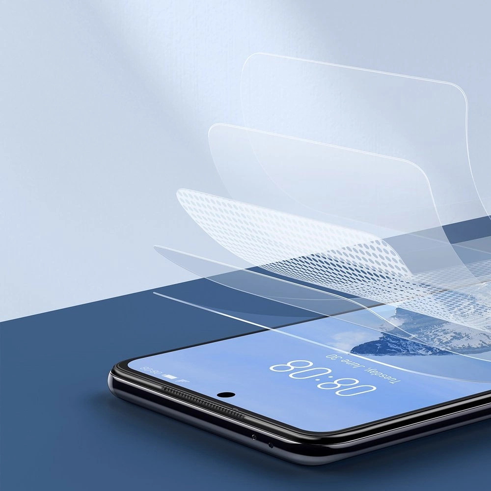 Baseus 2x Full Screen Protector Film 0.15mm for Xiaomi Redmi K40 / K40 Pro / Poco F3 Transparent (SGMIK40-02)eng
