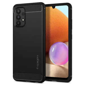 Spigen Rugged Armor Case for Samsung Galaxy A52 / A52S - Matte Blackeng