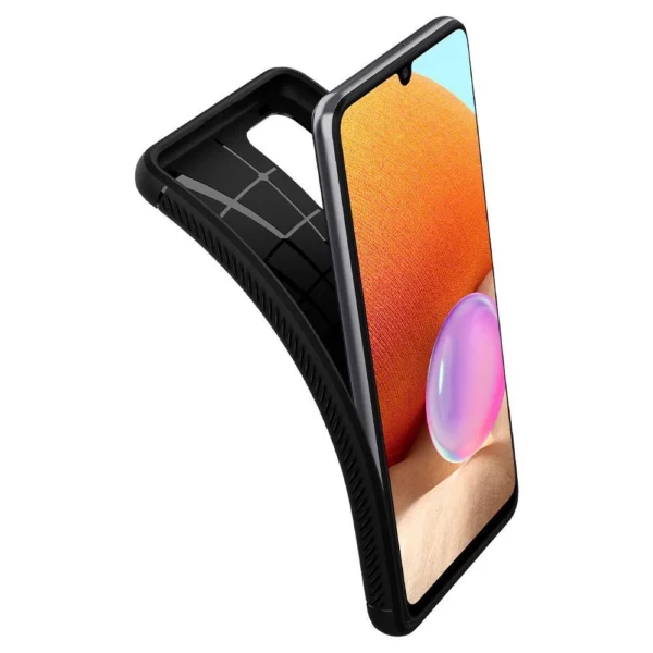 Spigen Rugged Armor Case for Samsung Galaxy A52 / A52S - Matte Blackeng