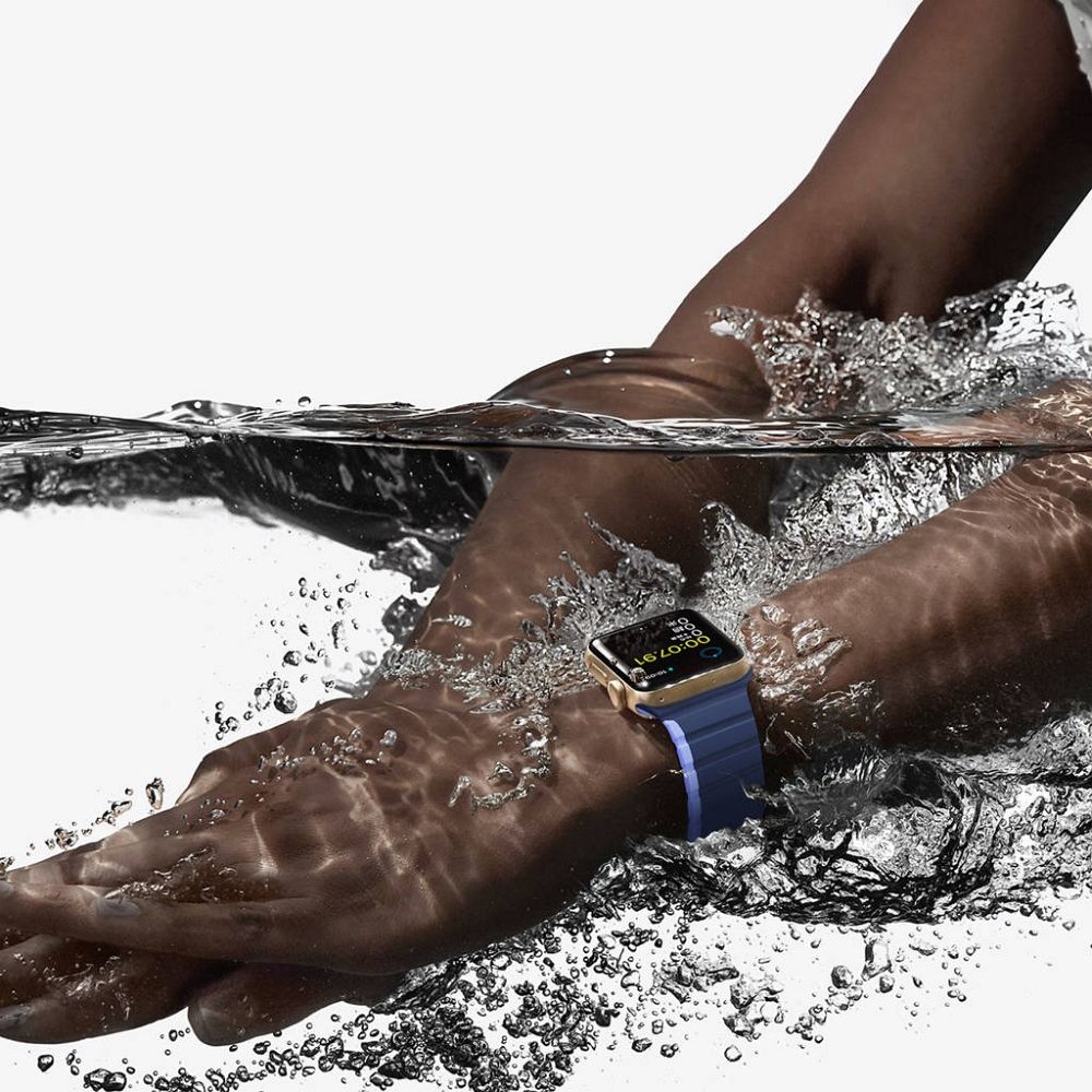 DUX DUCIS strap LD silicone for Apple Watch 42 / 44 / 45 mm blue
