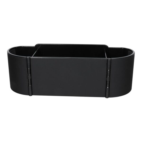 Seat back storage box black