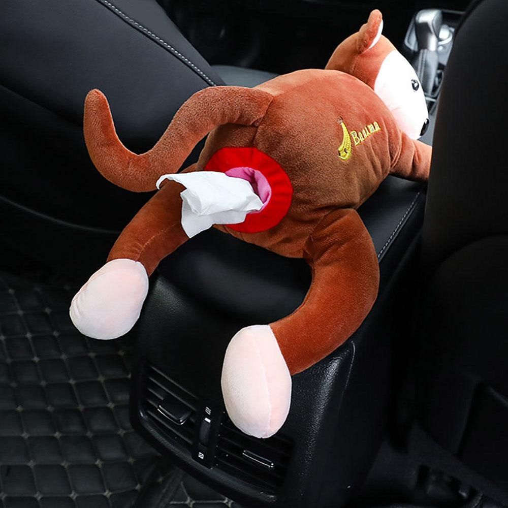 Monkey hanging model tissue box coffee