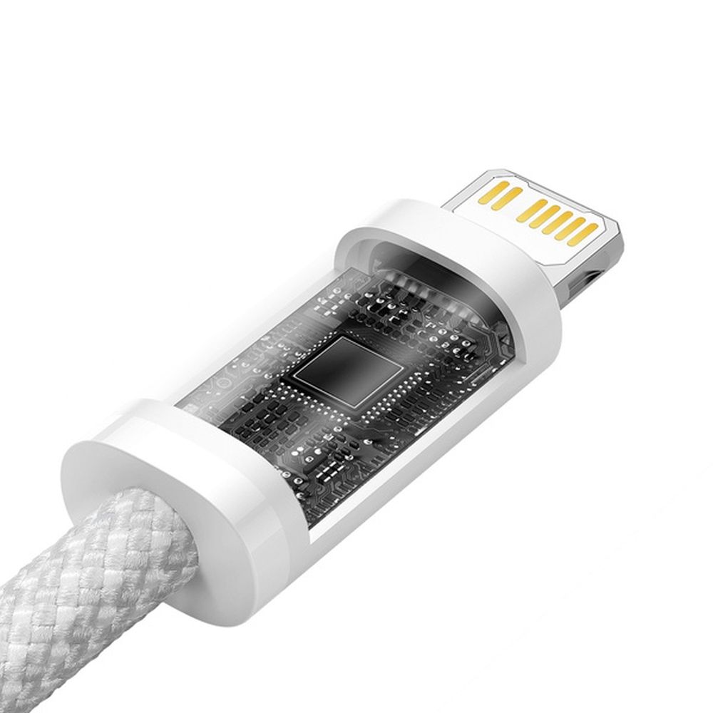 BASEUS cable Type C to Apple Lightning 8-pin PD20W Power Delivery Dynamic Series CALD000102 2m white