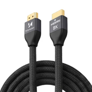 Wozinsky cable HDMI 2.1 8K 60 Hz 48 Gbps / 4K 120 Hz / 2K 144 Hz 5 m Silver (WHDMI-50)eng