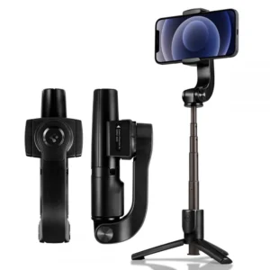 Spigen S610W Bluetooth Gimbal with Selfie Stick - Blackeng